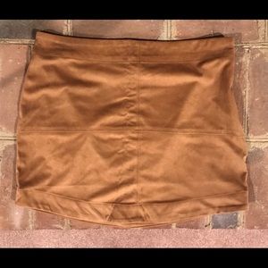 Mud Pie Suede Skirt